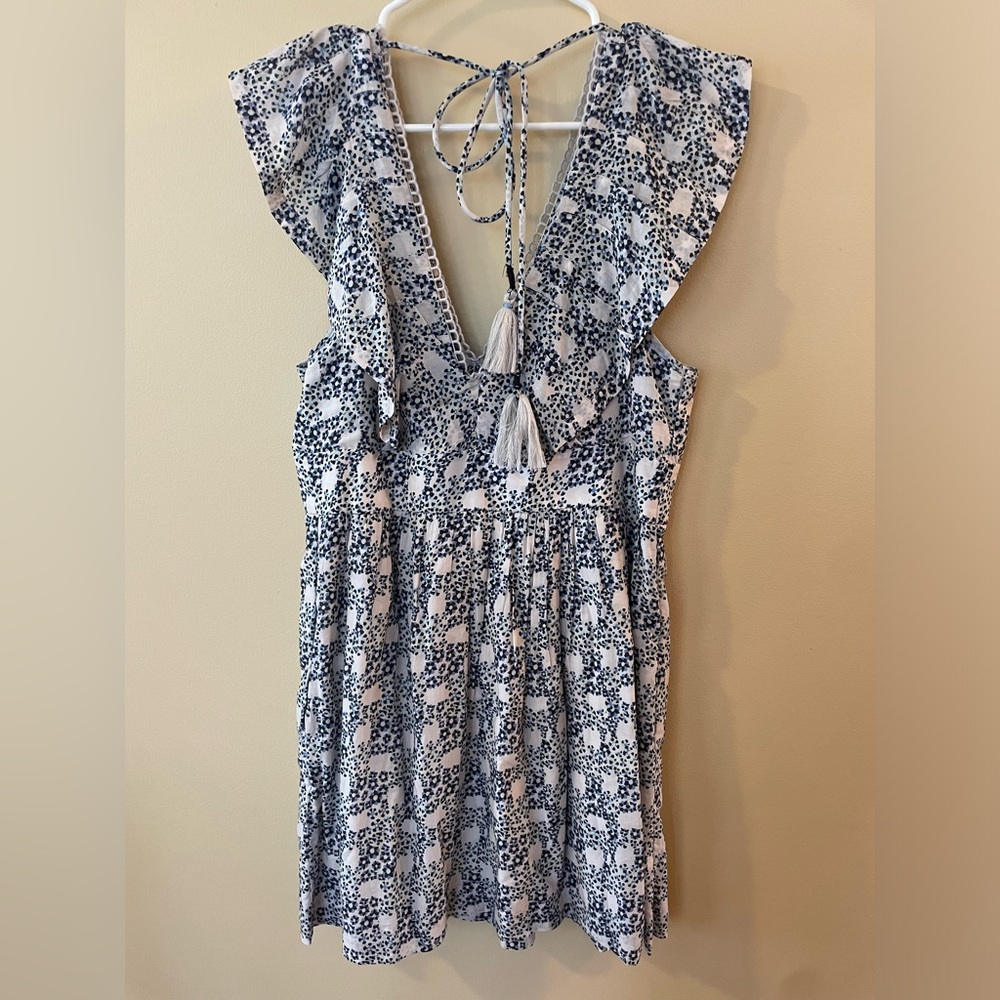 Anthropologie vneck plunge tunic mini dress - Picture 5 of 10